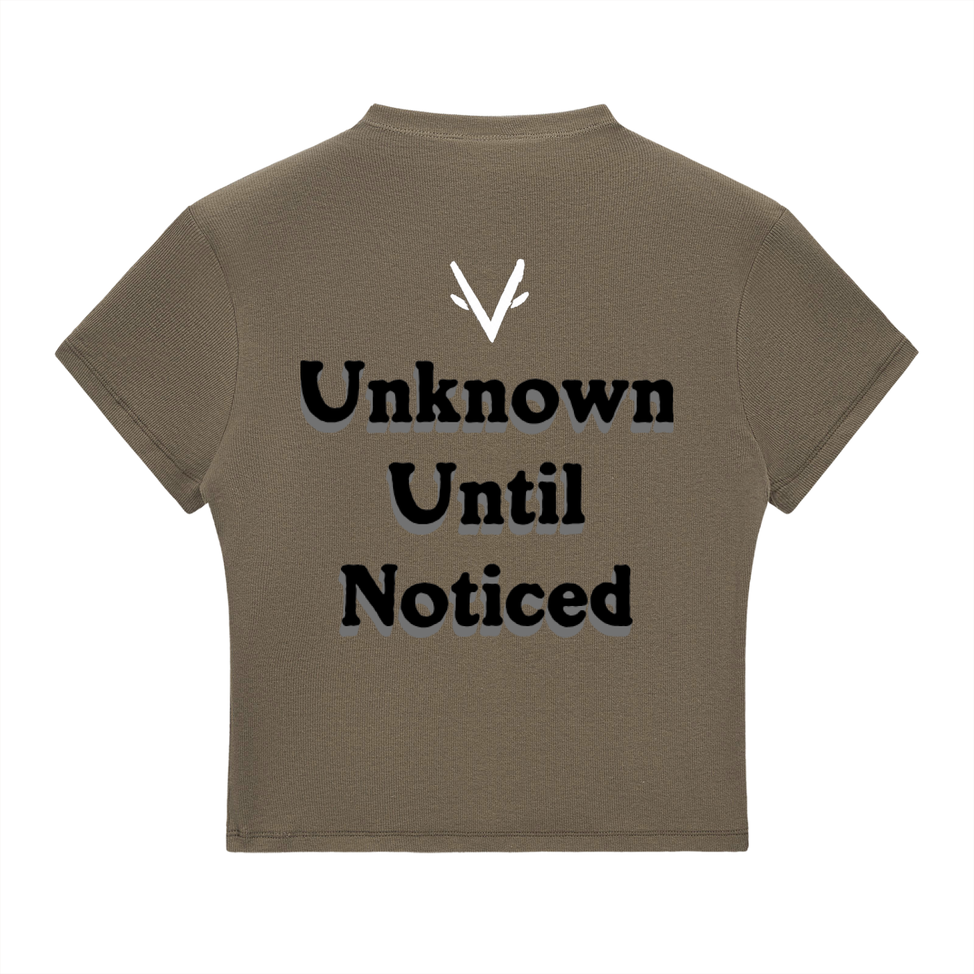 Vantaro Unknown Until Noticed T-shirt
