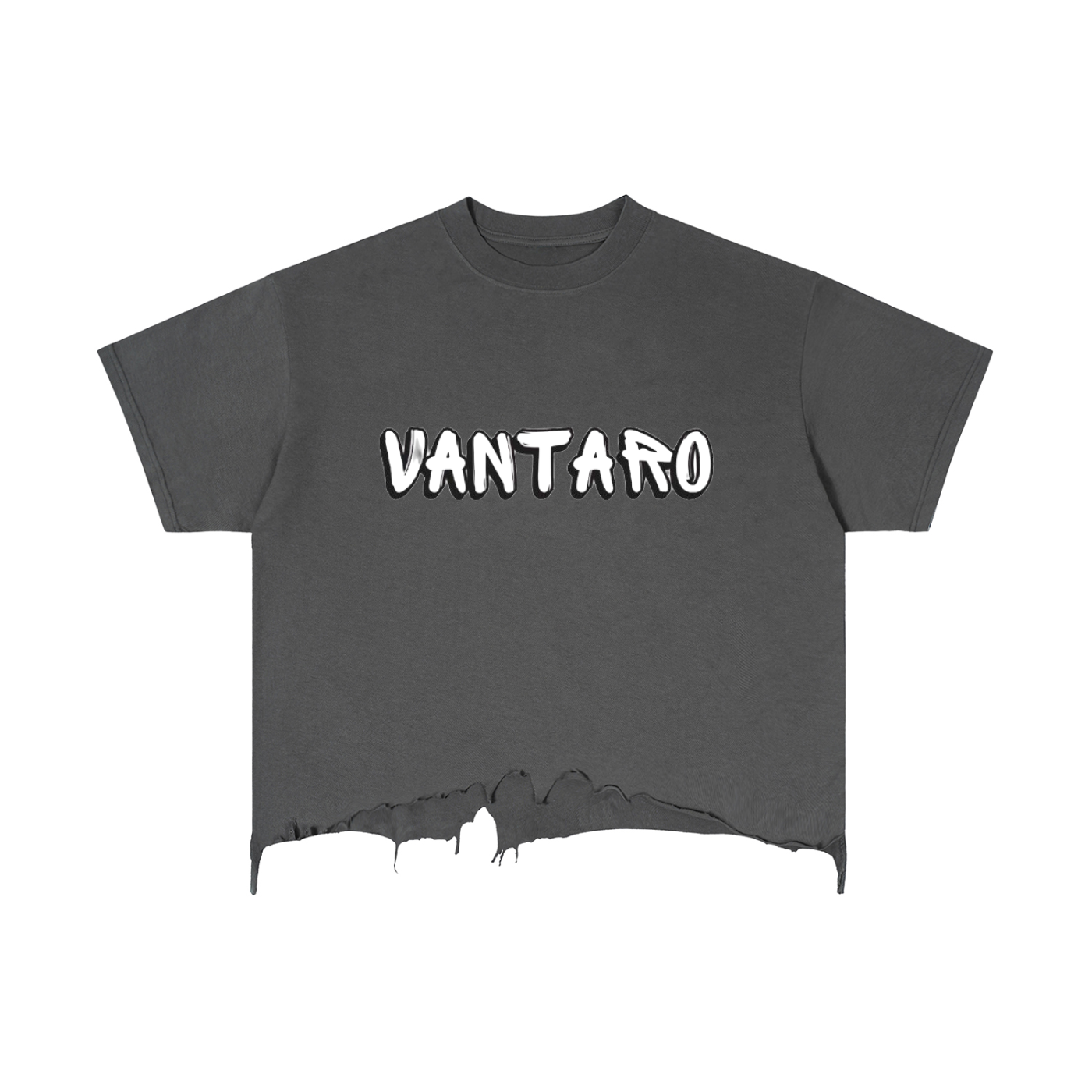 Vantaro Unknown Until Noticed Cropped Shirt